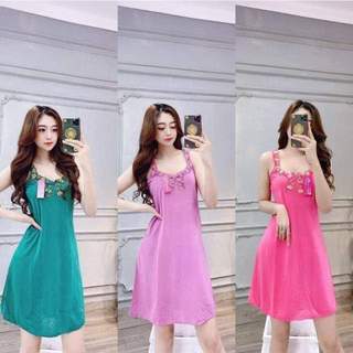 ĐẦM NỮ ĐẦM THUN LẠNH DÂY BẢN MẶC NHÀ HÀNG CÔNG TY CAO CẤP TỪ 40-70kg 🍓