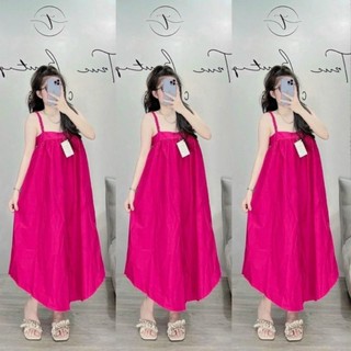 Đầm ngủ mặc nhà 2 dây bính cực xinh, dễ thương