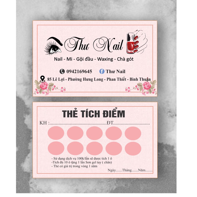 thẻ dịch vụ thẻ tích điểm