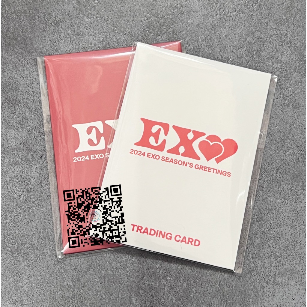 {SM official ~ Có sẵn} EXO ~ Season greeting 2024 - Trading card/ Hình thẻ ngẫu nhiên