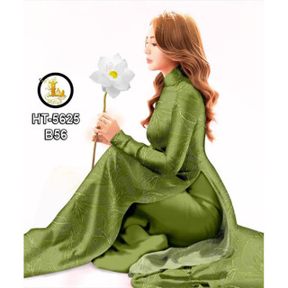 Vải áo dài in 3D đẹp - độc - lạ - hợp xu hướng - đủ màu MS16