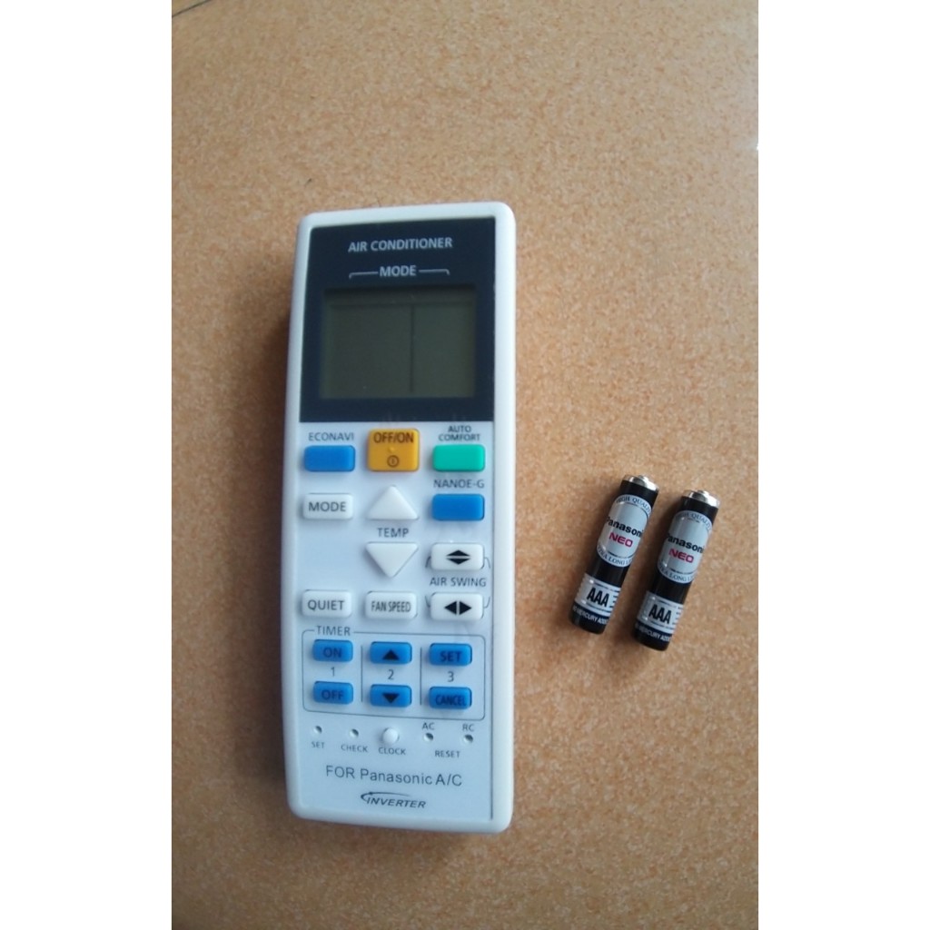 Điều khiển Panasonic inverter dùng cho điều hoà Panasonic, #điều khiển điều hoà panasonic