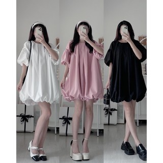 Váy tay phồng chất thô - Ellyz Vaybabydoll486_P13K7