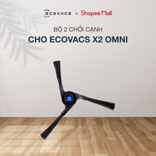 Bộ 2 chổi cạnh Ecovacs DSB020015 dành cho Robot X2 OMNI - Màu đen
