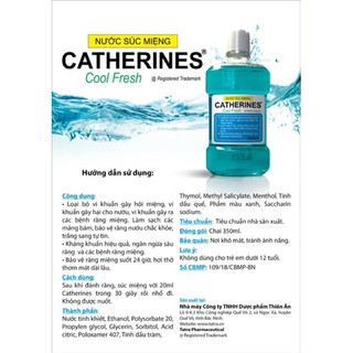 Nước súc miệng CATHERINES