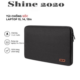 Túi chống sốc lap top 13,14, 15.6 inch cao cấp lót nhung SHINE -001