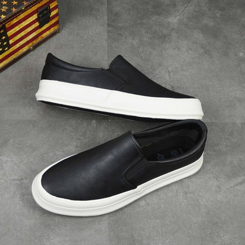 Giày lười Slip On da nam giới thương hiệu BAODA mẫu mới 2023 - Mã SP 8037