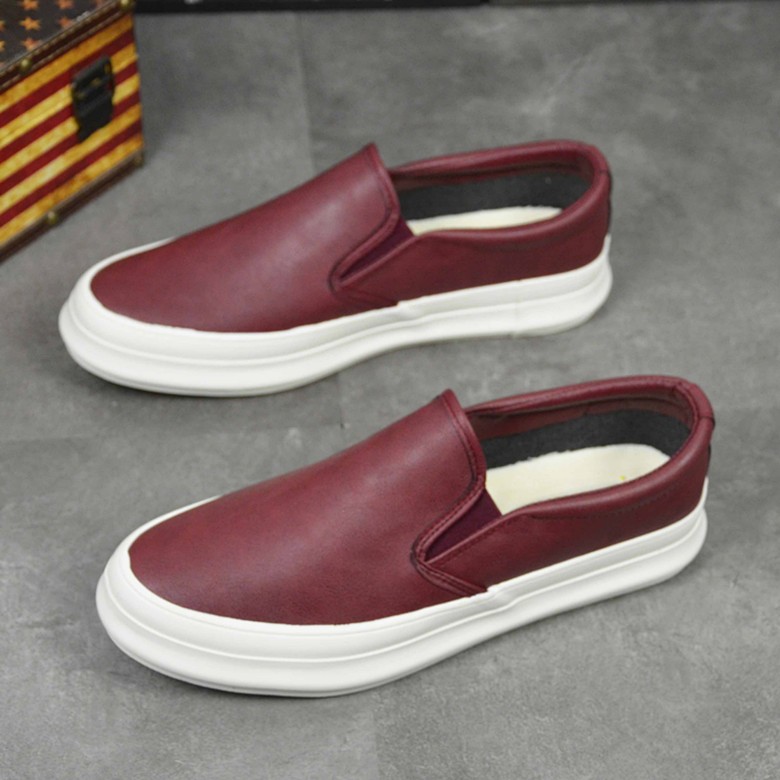 Giày lười Slip On da nam giới thương hiệu BAODA mẫu mới 2023 - Mã SP 8037