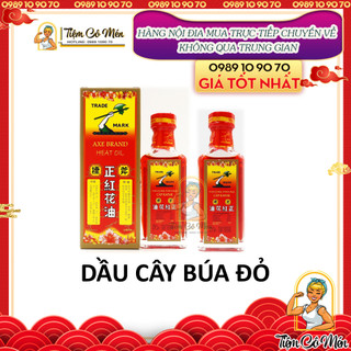 Dầu gió hiệu Cây Búa nước đỏ Singapore