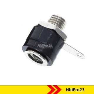 Set 5 Jack bắp chuối 4mm đực, cái, màu đen, đỏ tùy chọn