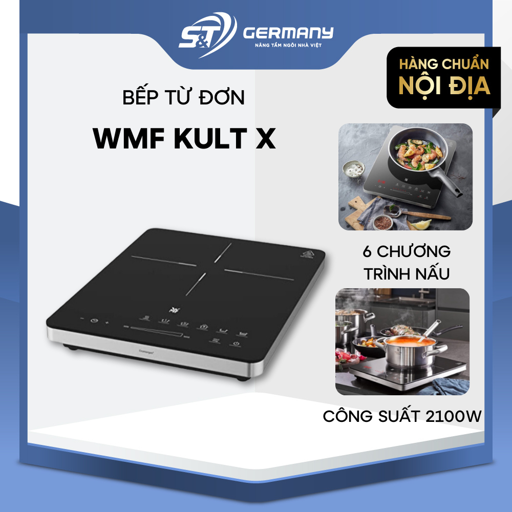 Bếp Từ Đơn WMF KULT X Nội Địa Đức Công Suất 2100W, Gia Dụng Nội Địa Đức | GST Electronic 30004