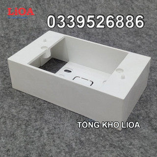 Đế nổi đơn LiOA dùng cho các mặt chữ nhật và mặt Module Concept