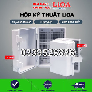 Tủ điện LIOA chống cháy, chống nước, JL - 00C: 235x178x120 mm ; JL - 00B: 180x140x120 mm