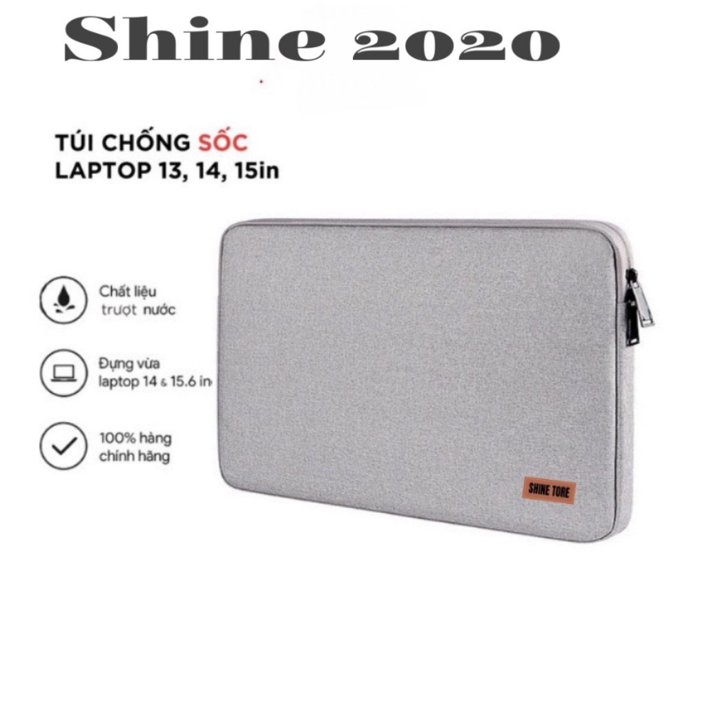 Túi chống sốc laptop 13,14,15.6 ,16,17 inch cao cấp SHINE - 001