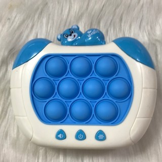 Máy chơi điện tử pop it,bopit thế hệ mới đồ chơi bóp bóp hình cua có nhạc có đèn
