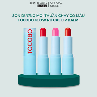 Son Dưỡng Môi Thuần Chay Có Màu Tocobo Glow Ritual Lip Balm