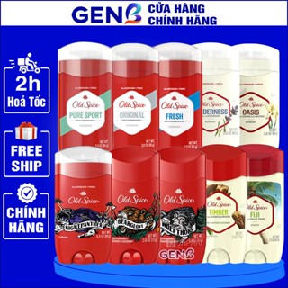 Lăn Nách Old Spice CHÍNH HÃNG Pure Sport/ Timer/ Fuji/ Fresh Nam Nữ - Sáp Lăn Khử Mùi Nam Oldspice Lăng Nách Genb