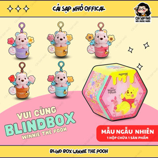 Blind Box Gấu Pooh Chính Hãng - 1 Hộp Đựng 1 Con Ngẫu Nhiên