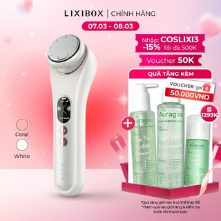 Máy Đẩy Tinh Chất Halio Ion Hot & Cool Beauty Device Nâng Cơ Mặt - White
