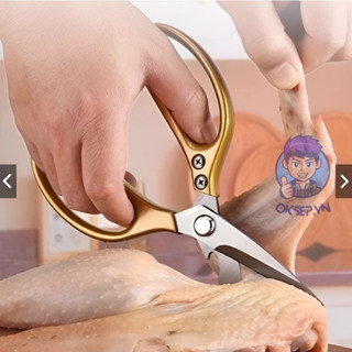 [Loại 1 Cán Kim Loại Cứng Cáp] Kéo Cắt Gà – Kéo Cắt Thịt Gà - Kéo Cắt Xương Gà - Kéo Nhật SK5 – Kéo SK5 - Kéo Thép Xịn