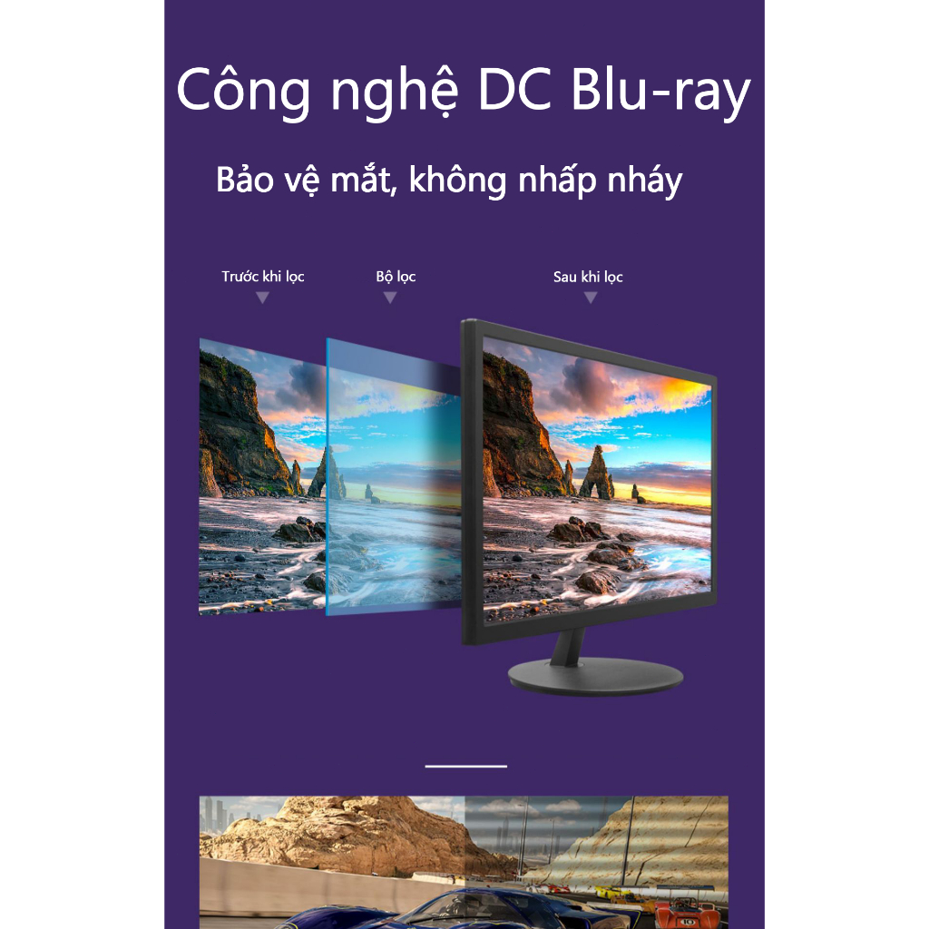 Betty Màn hình máy tính full bezel 17-24 inch chất lượng cao mới, 60HZ, 1080P - Bảo hành một năm | BigBuy360 - bigbuy360.vn