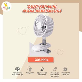 Quạt mini để bàn moaz bébé mb063