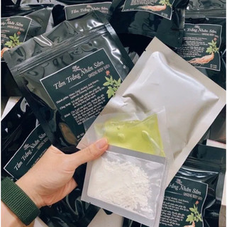 Tắm trắng nhân sâm gói đen ( 1 gói xài được 2 lần)