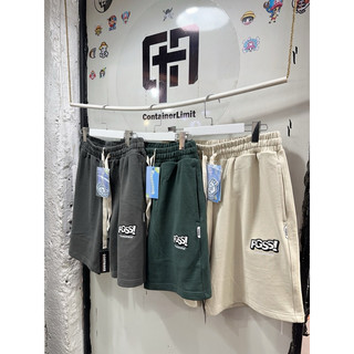 Quần short unisex cao cấp , chất cotton thêu đơn giản FGSS