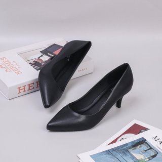 Giày Cao Gót 5cm Đế Nhọn Trơn Basic 5361 Pixie Bảo Hành 1 Năm