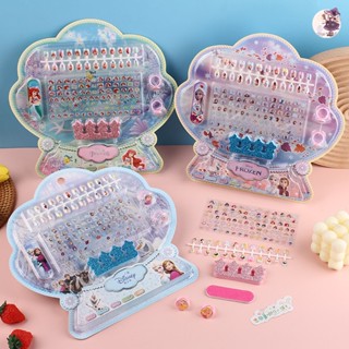 Đồ Chơi Set Trang Trí Dán Móng Tay Công Chúa Sofia / Elsa / Aurora Tặng Kèm Sticker Phụ Kiện Bộ Đồ Trang Điểm Bé Gái