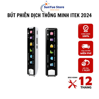 Bút phiên dịch thông minh I-tek s 2024 dịch offline Tiếng Việt, can dịch văn bản, dịch ảnh, đàm thoại 2 chiều