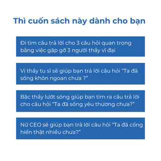 Sách - Ba Người Thầy Vĩ Đại