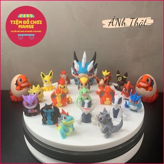 Mô hình Pokemon Generation 2 - Chibi Croconaw - Không Đụng Hàng