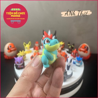 [ Thiết Kế Độc Quyền ] Mô hình Pokemon Generation 2 - Croconaw, Houndour, Tyranitar - Không Đụng Hàng