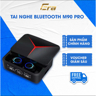 Tai Nghe Bluetooth M90 Pro -Era - Thời lượng pin khủng, chống nước IPX7- HOT NHẤT 2023