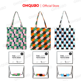 Túi tote bag graphic ohquao - túi tote thời trang unisex