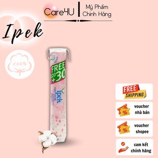 Bông tẩy trang IPEK Thổ Nhĩ Kỳ 150 miếng (130+20 miếng)
