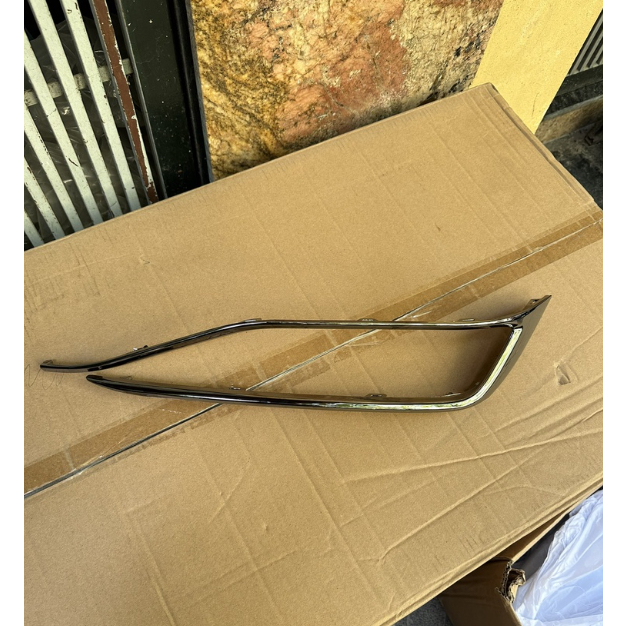 Nẹp ba đờ xốc sau HYUNDAI ACCENT 2021 - 2022 có mạ, Nẹp cản sau HYUNDAI ACCENT 2021 - 2022 có mạ