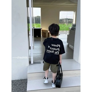 Set áo ngôi sao đen bé trai