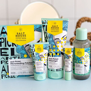 Sữa rửa mặt trẻ em tuổi dậy thì Salthouse Natural Minerals Đức, an toàn thiếu niên tuổi mới lớn,bé trai,gái mụn trứngcá