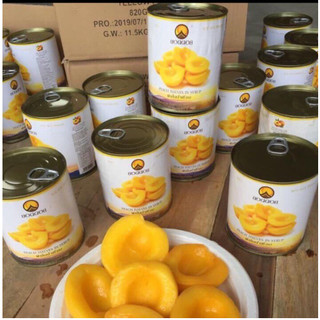 Đào Ngâm Thái Lan BODDOD Lon 820gr