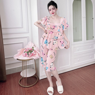 (Bigsize) Đồ bộ Lụa Nhật Form chuẩn Bigsize - Chất mát