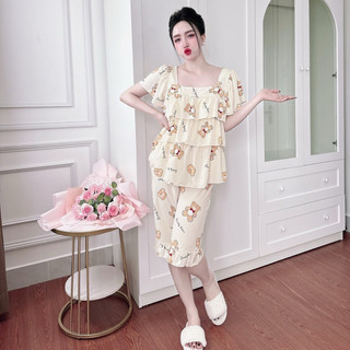 (Bigsize) Đồ bộ Lụa Nhật Form chuẩn Bigsize - Chất mát