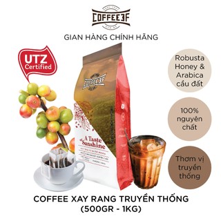 A Taste of Sunshine - Cà phê rang xay Arabica Cầu Đất, Natural Robusta Coffee 3F