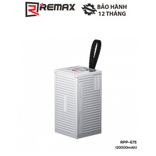 Pin dự phòng CONTAINER 20000mAh Remax RPP-675 2 cổng sạc nhanh USB+Type C 20w 