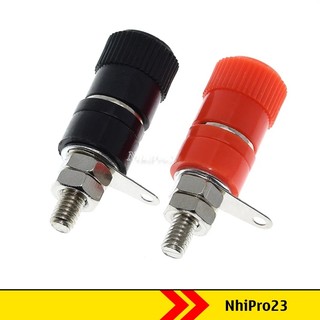Jack bắp chuối - Jack nối JS-910B màu đỏ đen tùy chọn