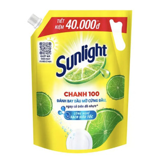 nước rửa chén sunlight túi chanh 3.5kg