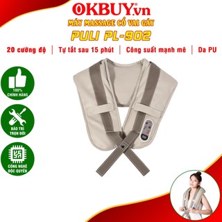 Máy massage đấm bóp cổ vai gáy lưng Hàn Quốc PULI PL-902 | OKbuy