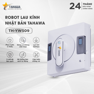 Robot lau kính tahawa th-yw509. phiên bản nâng cấp -nhập khẩu từ nhật bản- tự phun nước, lập trình sẳn - bảo hành 2 năm