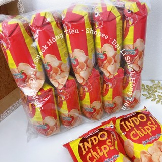 Bim bim Oishi Snack Indo Chips bánh phồng tôm hương vị cay